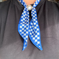 School Spirit Scarf Necklace
