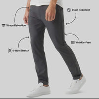 Jack Archer Jetsetter Pants-Charcoal
