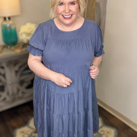 So Much To Offer Curvy Dress