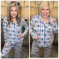 Mary Square Pajamas-Merry Marchers