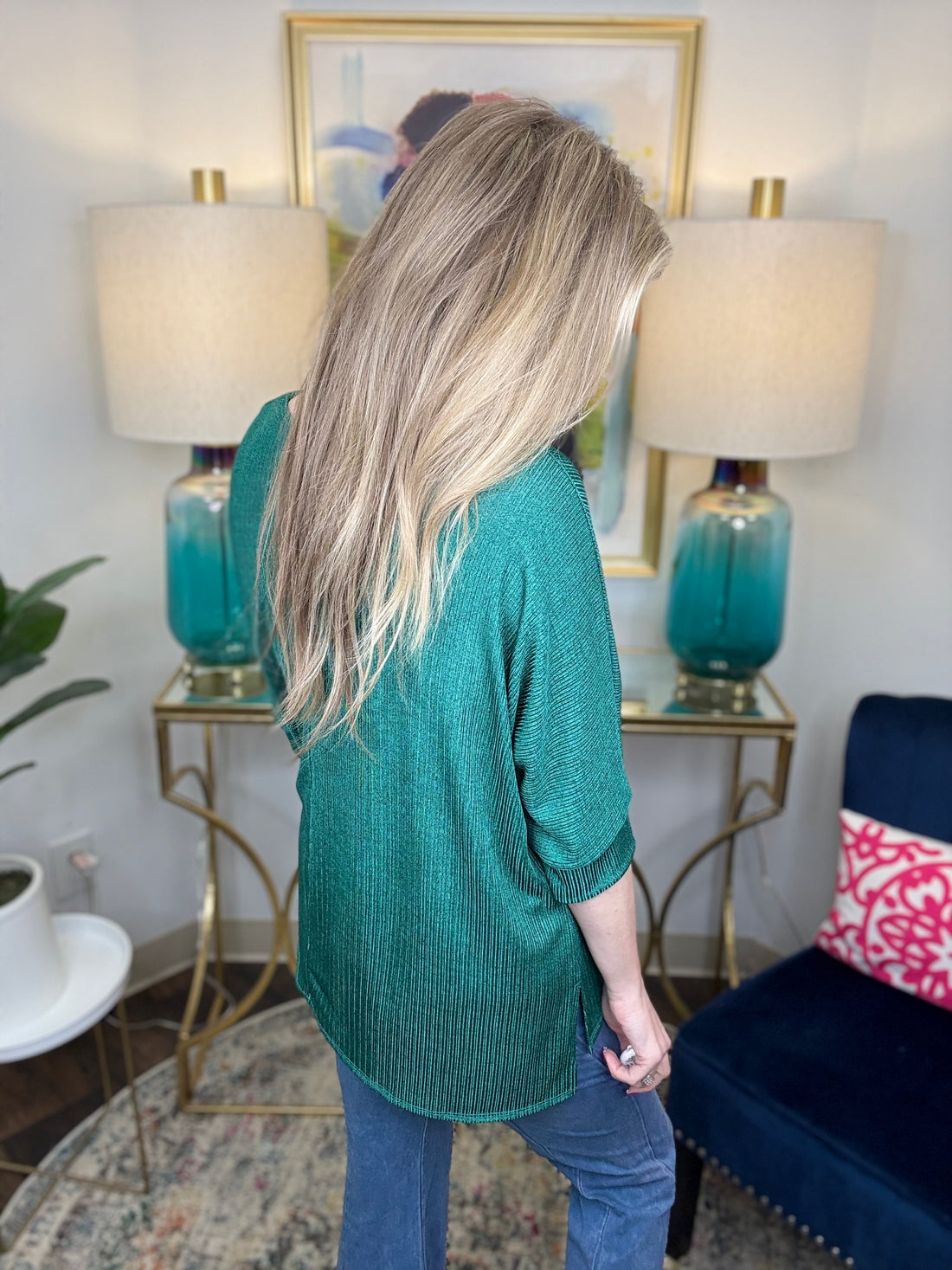 Subtle Glam Top-S-3X