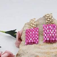 Through The Looking Glass Earrings-10 Colors!