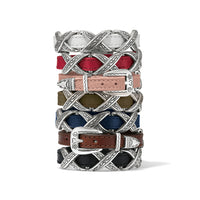 Brighton | Kriss Kross Etched Bandit Bracelet-7 Colors