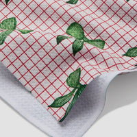 Geometry Ribbon and Cheer Tea Towel