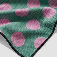 Geometry Pink Ball Paw Towel