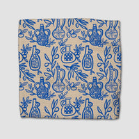 Geometry Mediterranean Pour Dishcloth