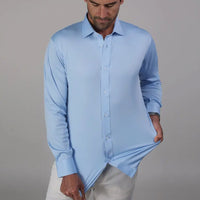 Quattro Flex Dress Shirt-Semi Spread Collar