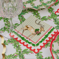 Sophistiplate Holly Berry Cocktail Napkins