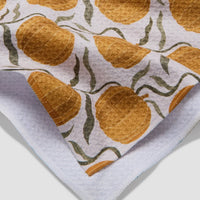 Geometry Hearth and Vine Tea Towel