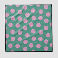 Geometry Pink Ball Paw Towel