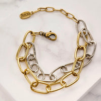 Julio Designs | Canastra Duo Toned Bracelet