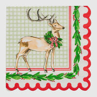 Sophistiplate Holly Berry Cocktail Napkins