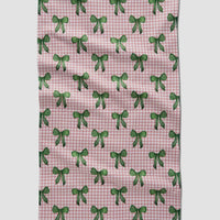 Geometry Ribbon and Cheer Tea Towel