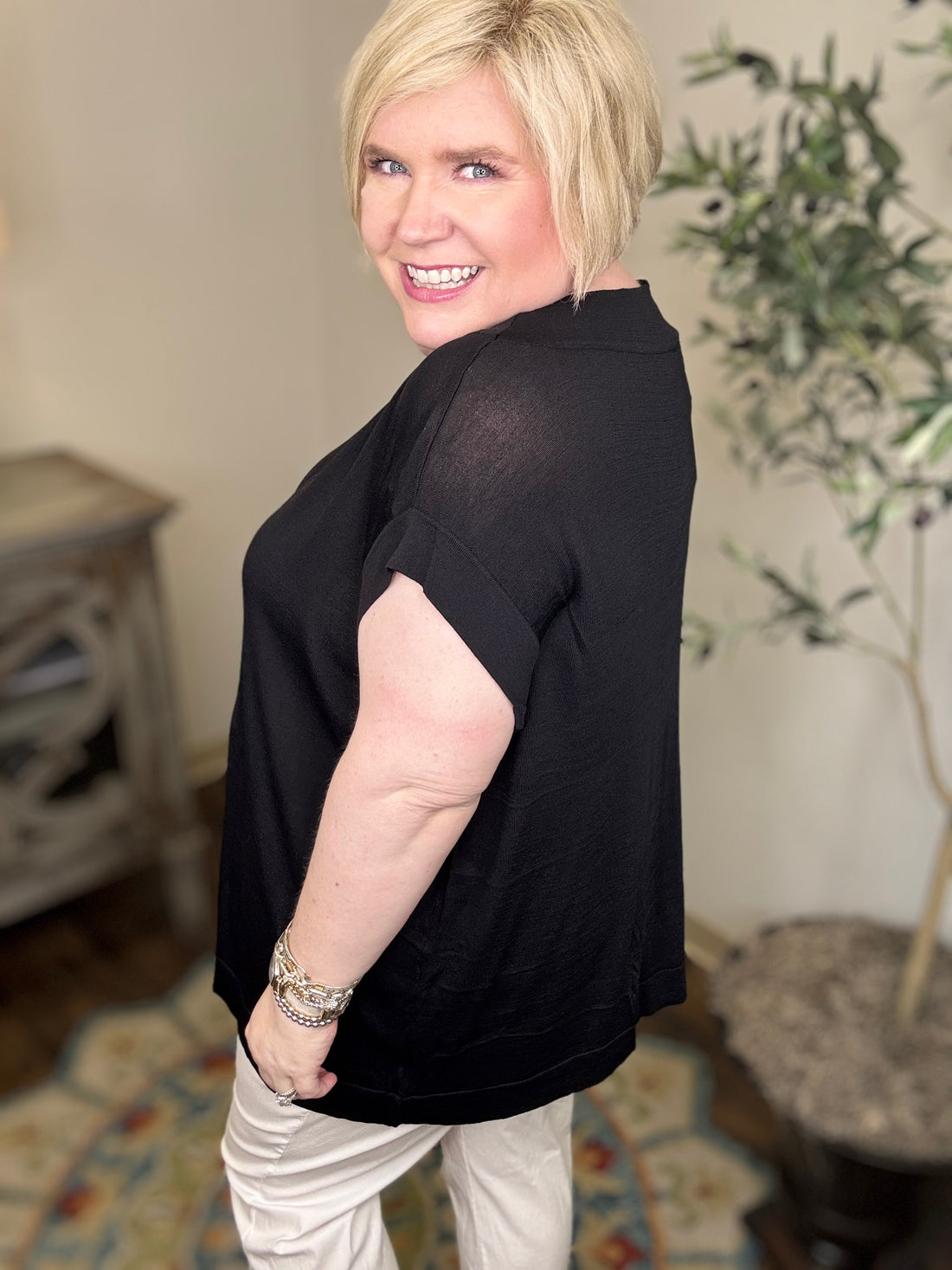 Simplified Times Curvy Top