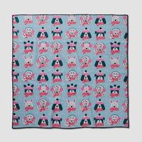 Geometry Bundled Up Pups Dog Towel