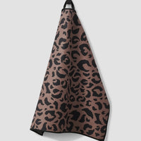 Geometry Cheetah Hound Paw Towel
