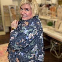 Taylor Curvy Denim Jacket