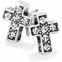 Brighton | Starry Night Cross Mini Post Earrings