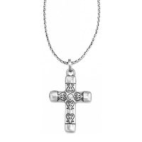Brighton | Venezia Cross Reversible Necklace
