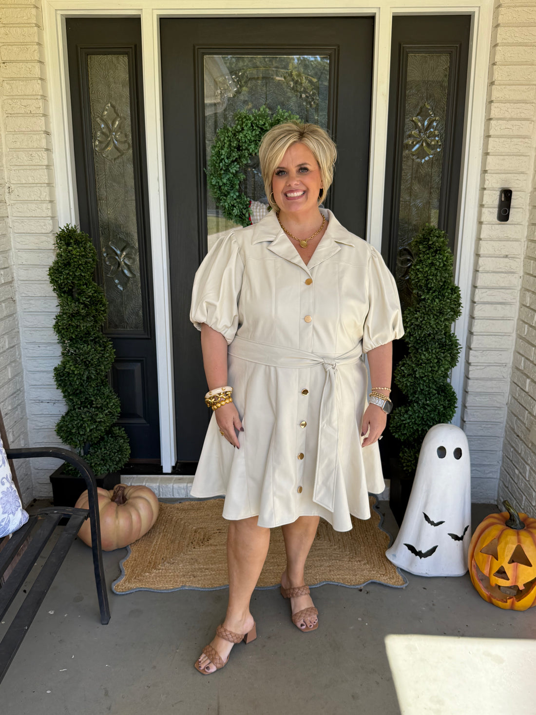 Follow You Around Curvy Dress