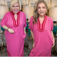 Classic Lady Dress-Pink - The Shoppes at Coldwater