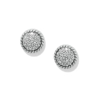 Brighton | Illumina Celeste Dome Post Earrings-Silver
