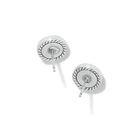 Brighton | Illumina Celeste Dome Post Earrings-Silver
