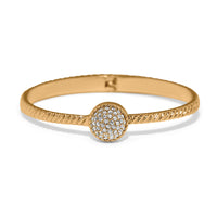 Brighton | Illumina Celeste Dome Hinged Bangle-Gold