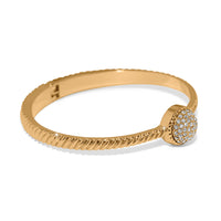 Brighton | Illumina Celeste Dome Hinged Bangle-Gold