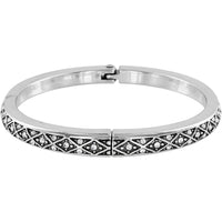 Brighton | Diamond Hinged Bangle