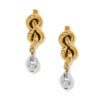 Brighton | Interlok Single Knot Drop Earrings