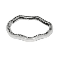 Brighton | Inner Circle Slim Hinged Bangle-Silver