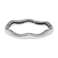 Brighton | Inner Circle Slim Hinged Bangle-Silver