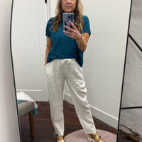 Miles Away Linen Pants