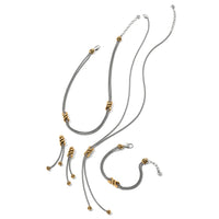 Brighton | Interlok Twist 2 Tone Earrings