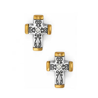 Venezia Cross Stud Earrings