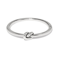 Brighton | Interlok Single Knot Silver Hinge Bracelet