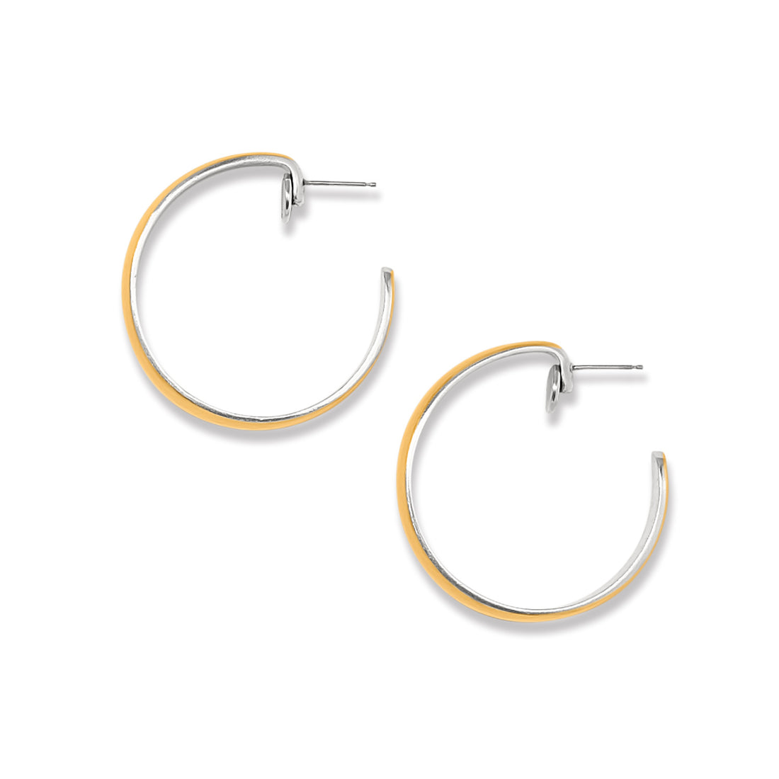Brighton | Ferrara Entrata Moon Large Hoop Earrings