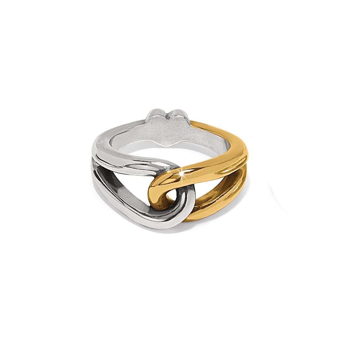 Brighton | Interlok Curve Two Tone Ring