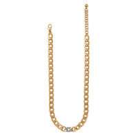 Brighton | Cleo Pave Link Necklace-Gold