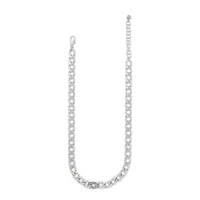 Brighton | Cleo Pave Link Necklace-Silver
