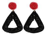 No Crying Game Day Earrings-3 Colors!