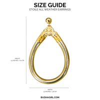 BuDhaGirl All Weather Earrings-Etoile