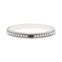 Brighton | Pretty Tough Gem Hinged Bangle-Black