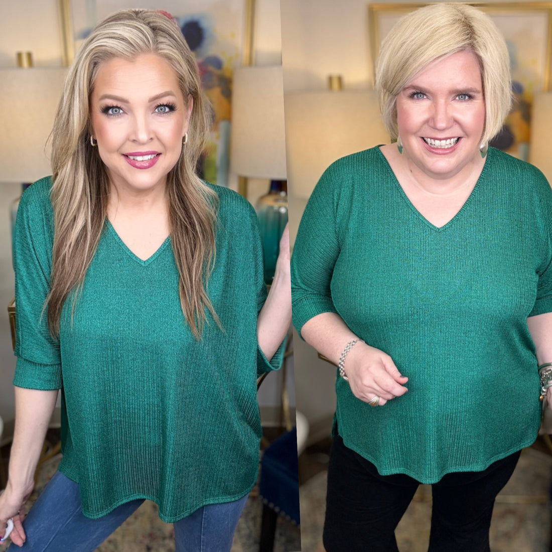 Subtle Glam Top-S-3X