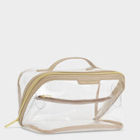 Katie Loxton | Large Clear Fold-Out Wash Bag