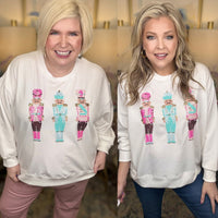 Mary Square Sweatshirt- Nutcracker