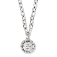 Brighton | Mosaic Round Two Tone Pendant Necklace