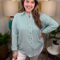 Momma Said Curvy Top-Green