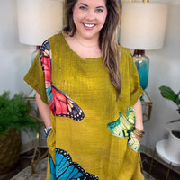 Butterfly Dreams Curvy Dress